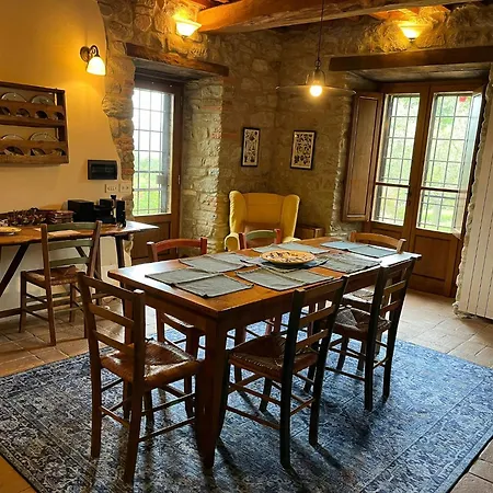 בית נופש Restored Country Estate Between Tuscany And Umbria Preggio