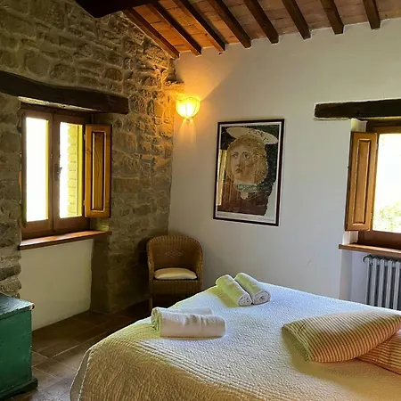 בית נופש Restored Country Estate Between Tuscany And Umbria Preggio